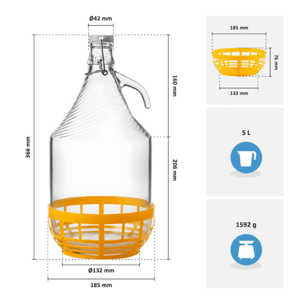 Szklana butelka WodaGO SMART