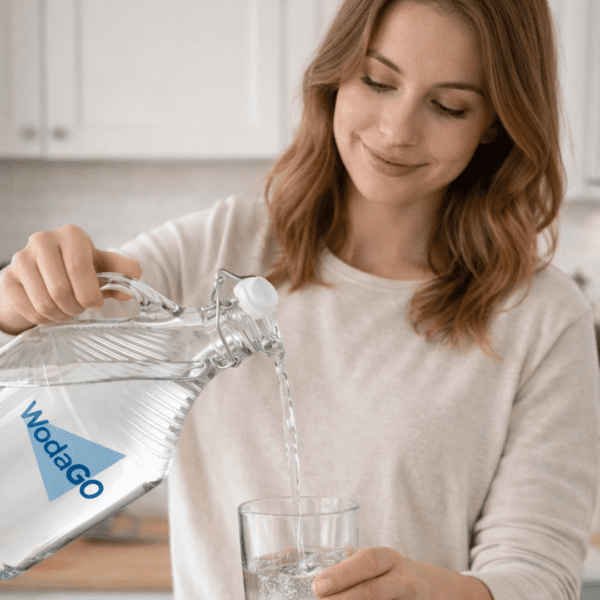 Szklana butelka WodaGO SMART