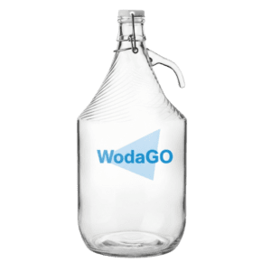 Butelka szklana 5L Wodago