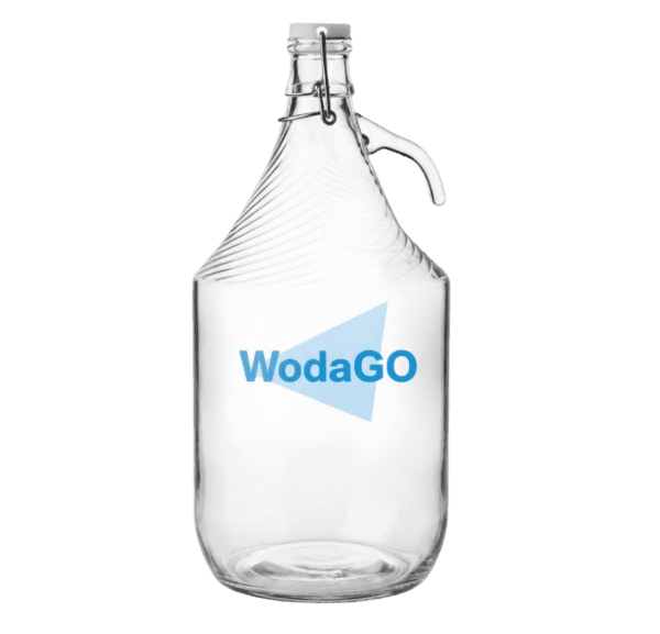 Butelka szklana 5L Wodago